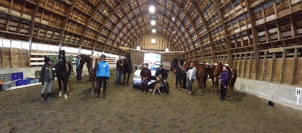 large indoor arena